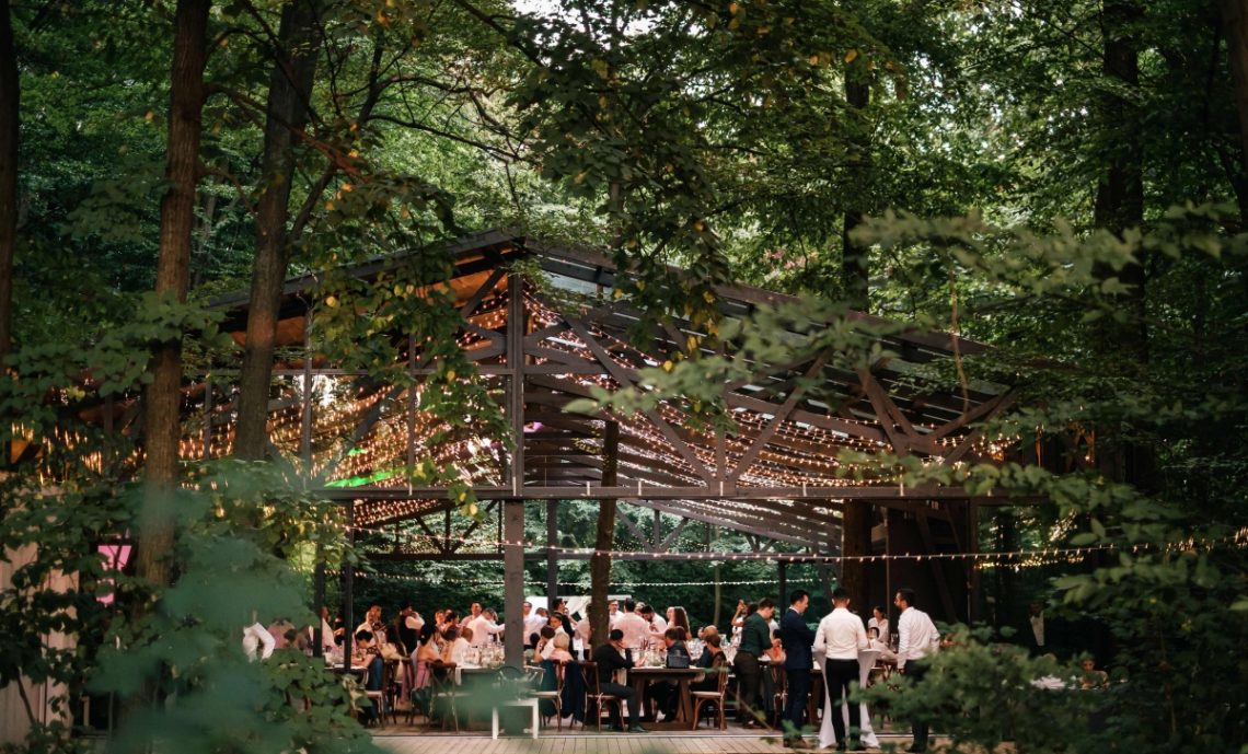 Locatiile TreeHouse - locatii de evenimente companii in aer liber in natura la padure cu piscina