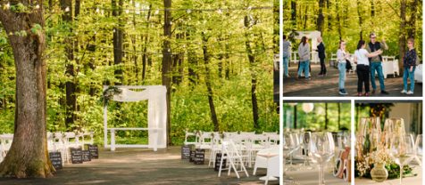 Locatiile TreeHouse - locatii de evenimente companii in aer liber in natura la padure cu piscina