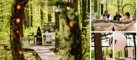 Locatiile TreeHouse - locatii de evenimente companii in aer liber in natura la padure cu piscina