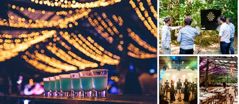 Locatiile TreeHouse - locatii de evenimente companii in aer liber in natura la padure cu piscina