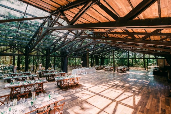 Locatiile TreeHouse - locatii de evenimente companii in aer liber in natura la padure cu piscina