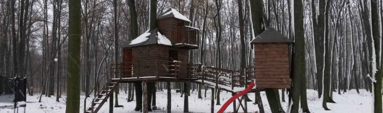 Locatiile TreeHouse - locatii de evenimente companii in aer liber in natura la padure cu piscina