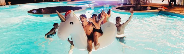 petrecere companie aer liber