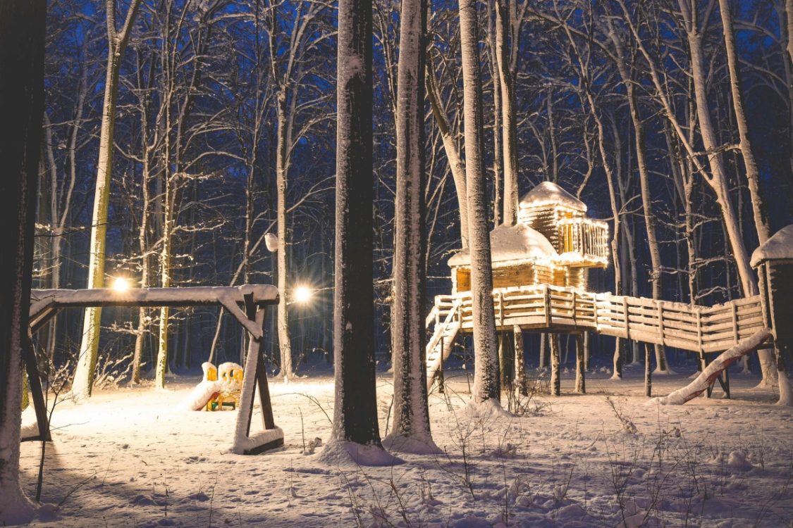 Locatiile TreeHouse - locatii de nunti in aer liber in natura - top locatii de nunta la padure-piscina